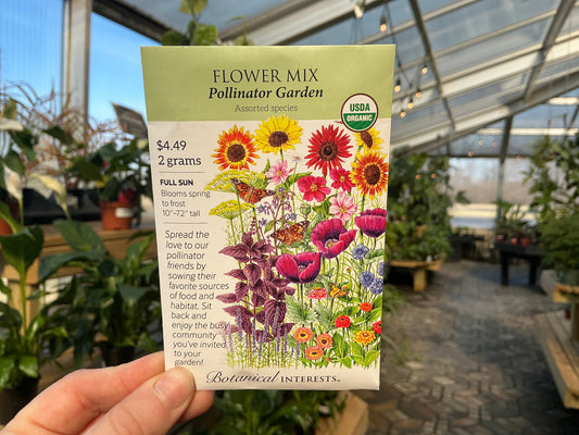 Assorted Species | Flower Mix Organic Seed