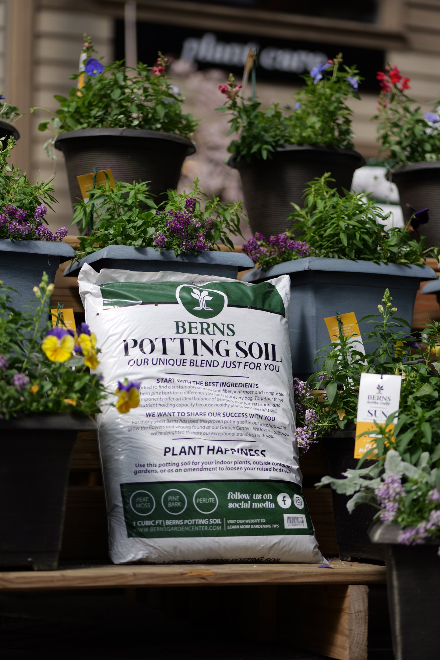 Potting Soils | Berns Potting Mix